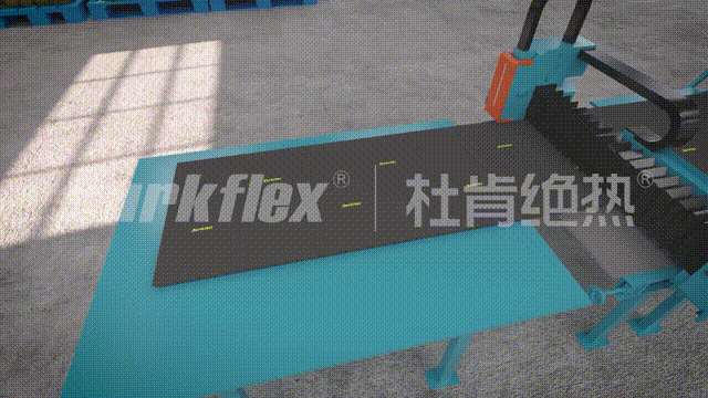 ▲Z6尊龙凯时绝热橡塑保温风管整片式密封施工手艺